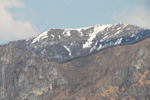 Montagna innevata