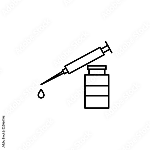 anaesthetic icon. Element of plastic surgery icon for mobile concept and web apps. Thin line anaesthetic icon can be used for web and mobile