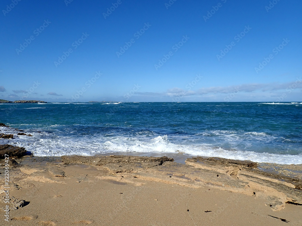 View at Cape Peron beach in Western Australia