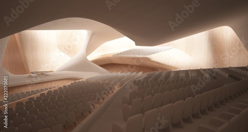 Photos Conceptual abstract design of the interior of the concert hall and grand piano in a modern style