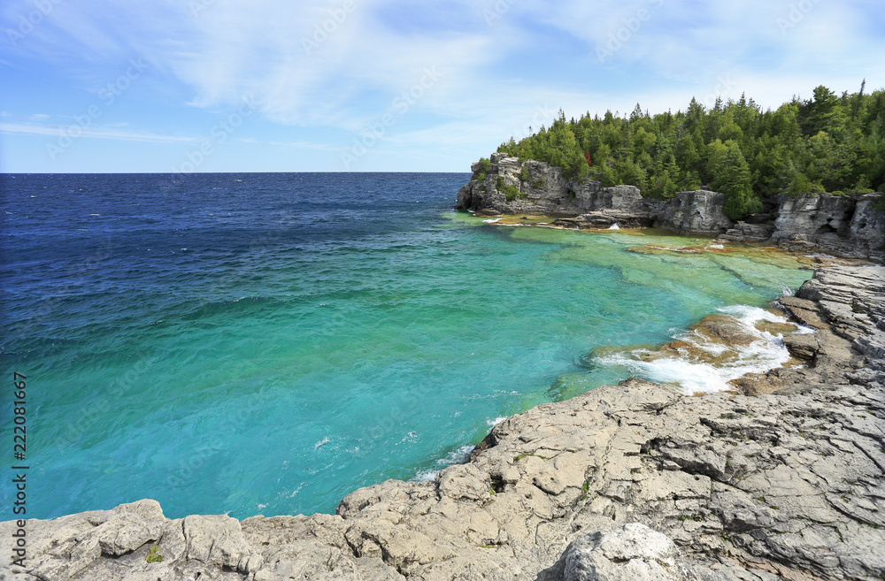 Indian Head Cove in Georgian Bay, Lake Huron, Canada Indian Head Cove in Georgian Bay, Lake Huron, Canada