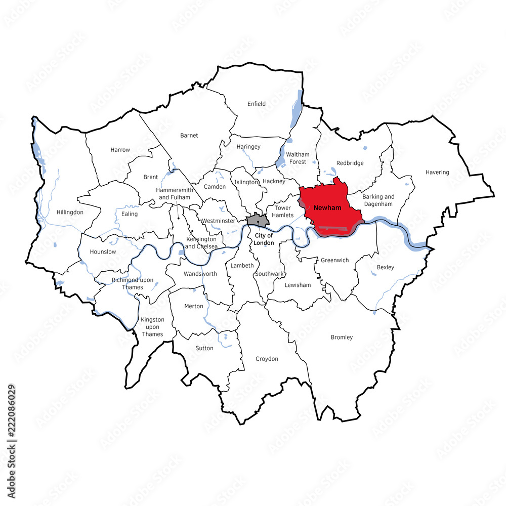 London Boroughs - Newham