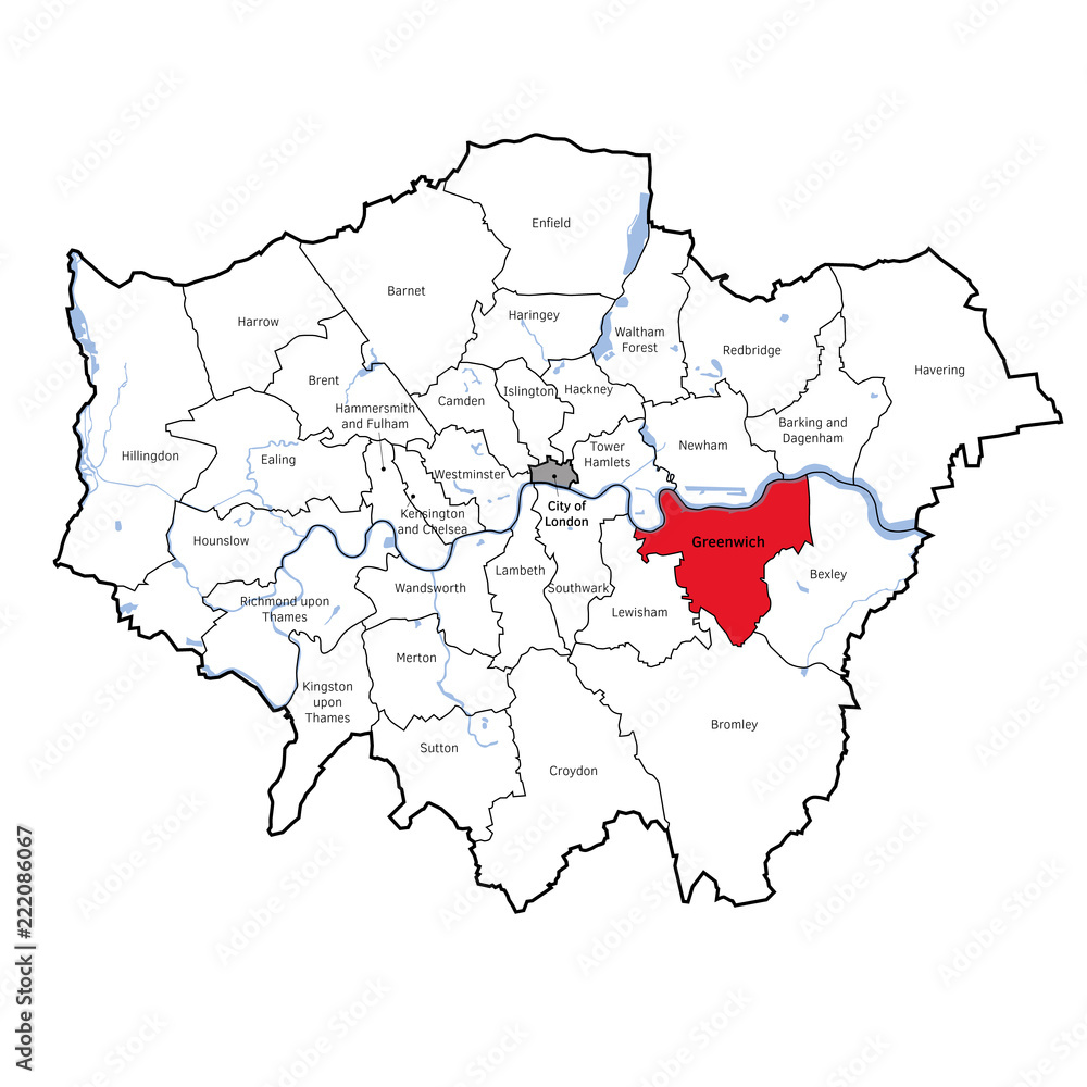 London Boroughs - Greenwich