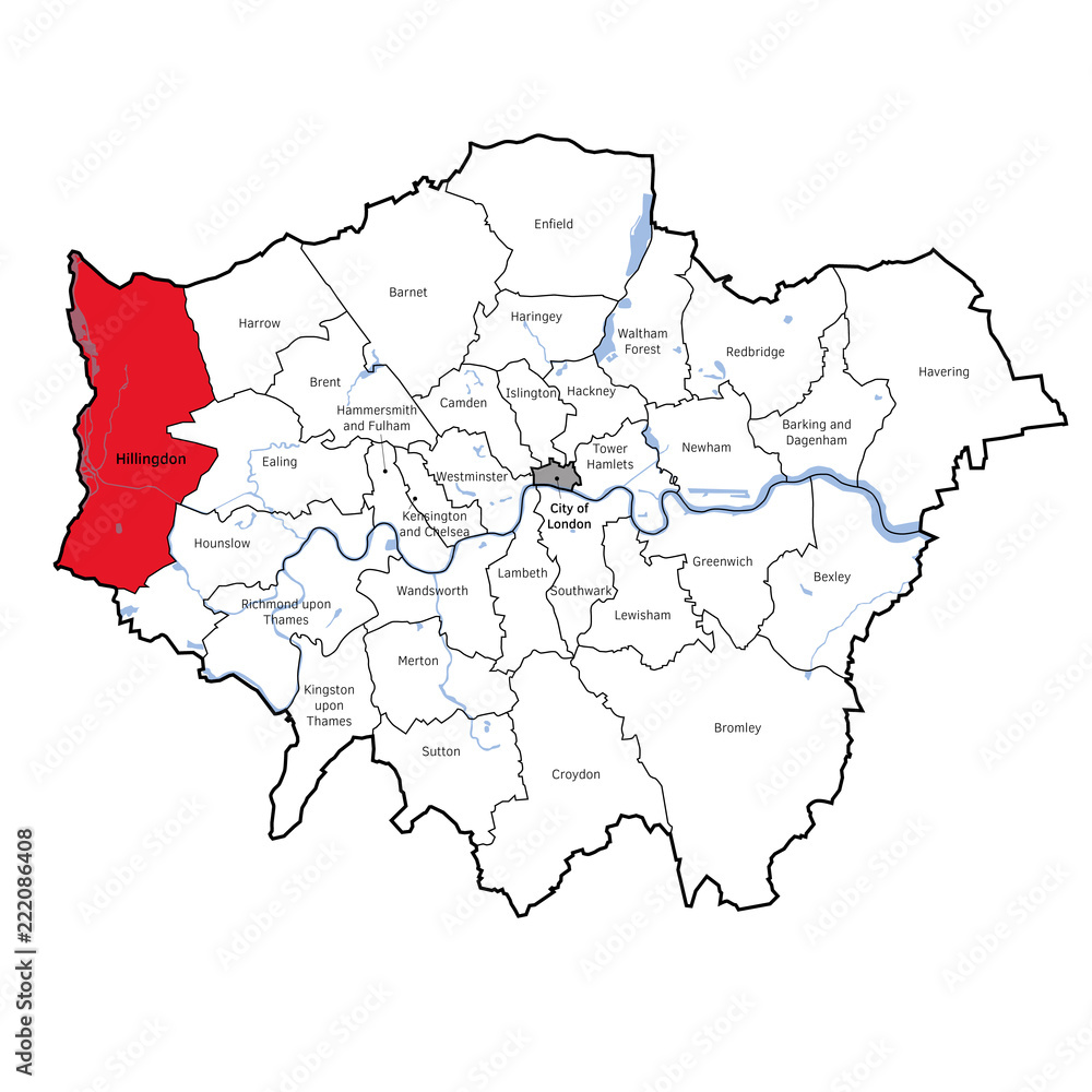 London Boroughs - Hillingdon