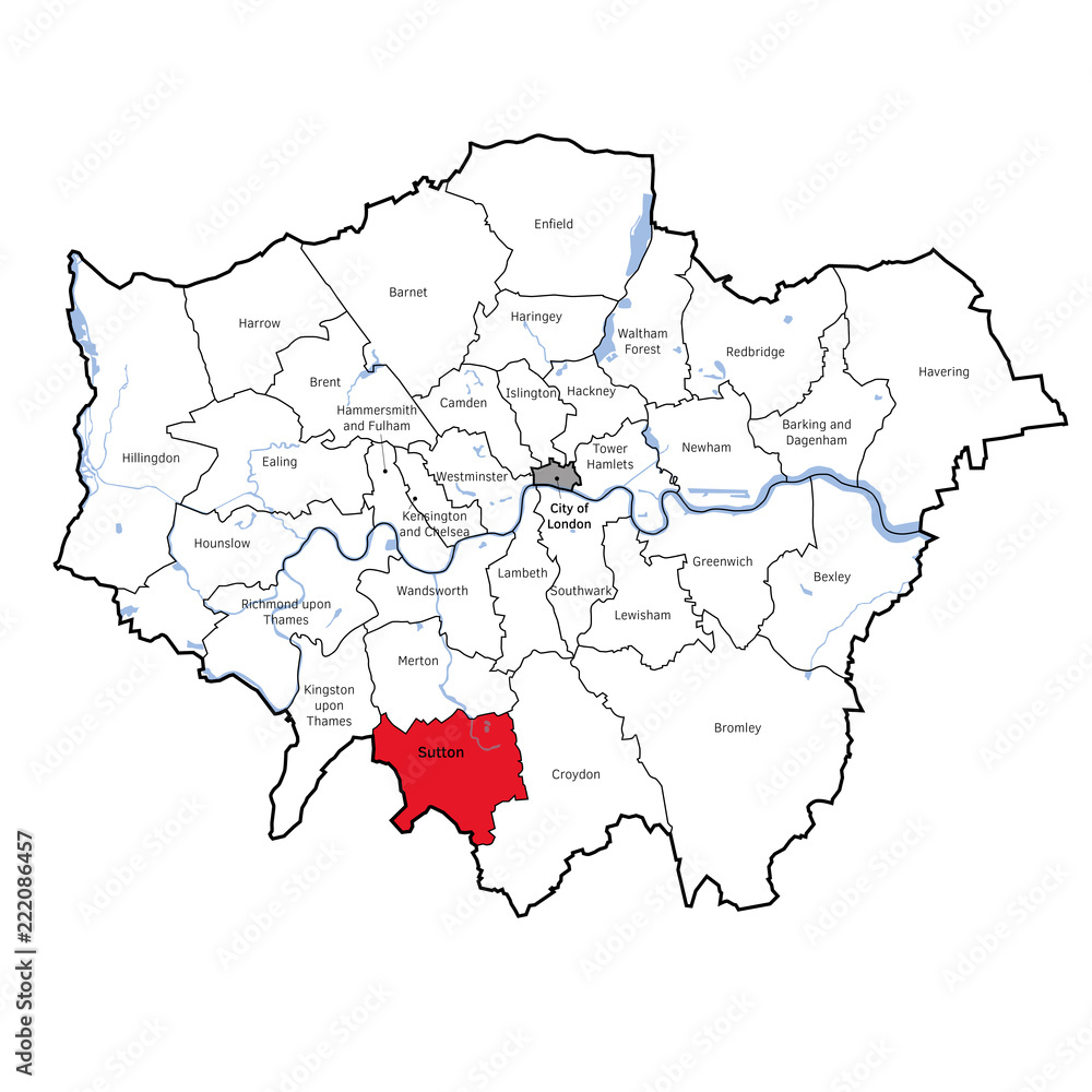 London Boroughs - Sutton