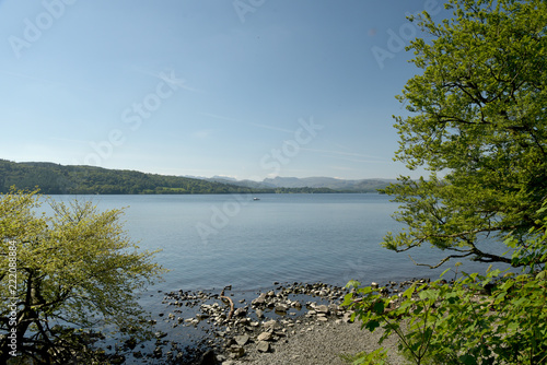 Shores of Windermere near Bowness at Millerground, Lake District