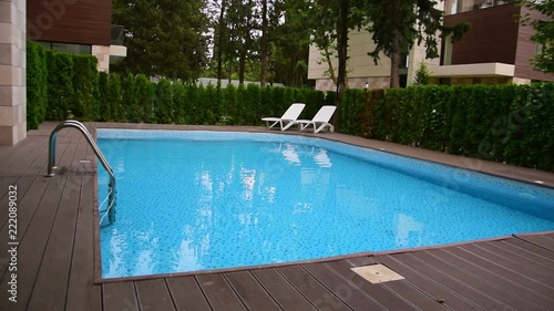 Villa with private pool.