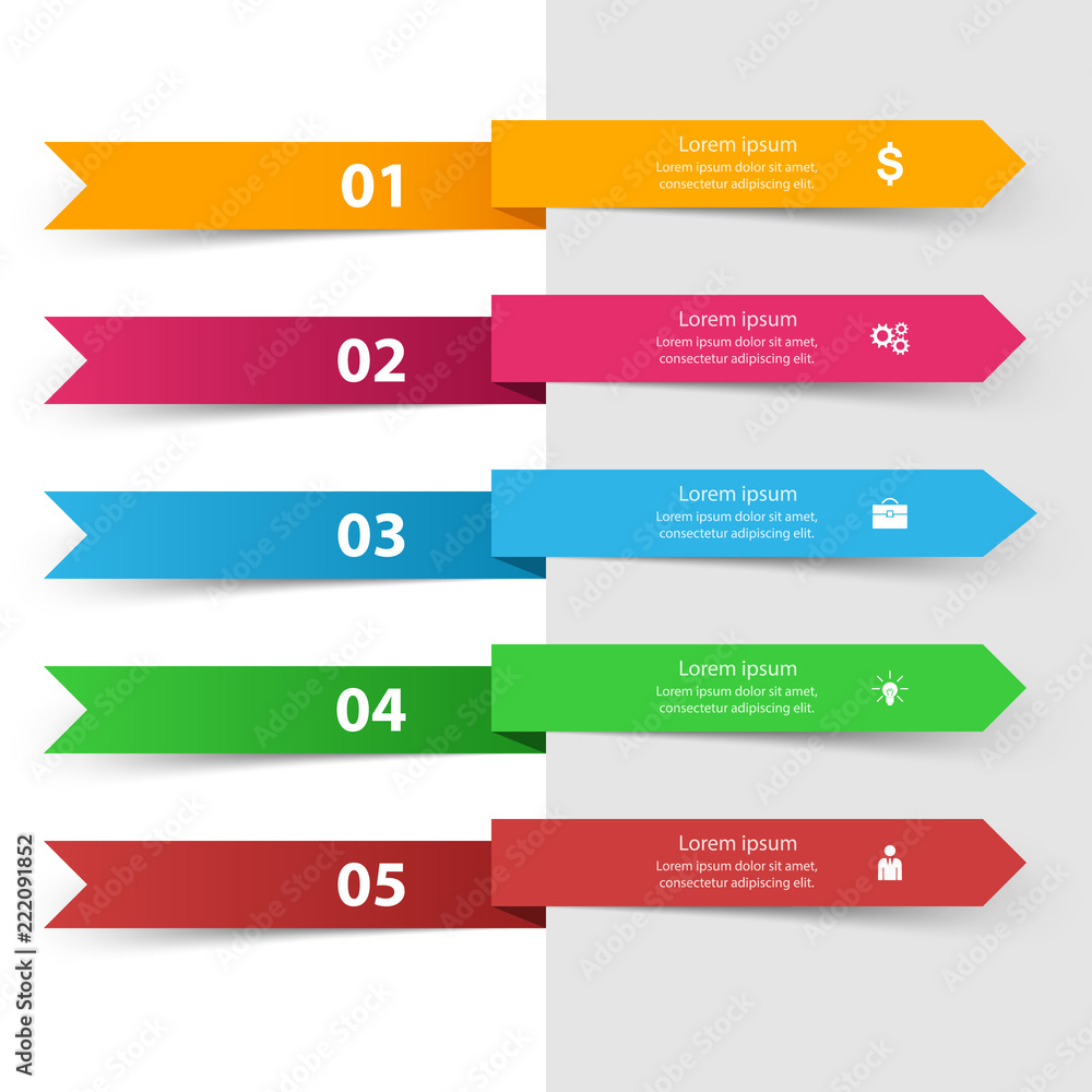 3D infographic design template and marketing icons. 3D infographic design template and marketing icons.