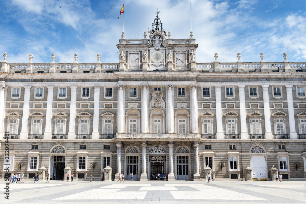 Palazzo Reale  Madrid Plaza dell'Armeria