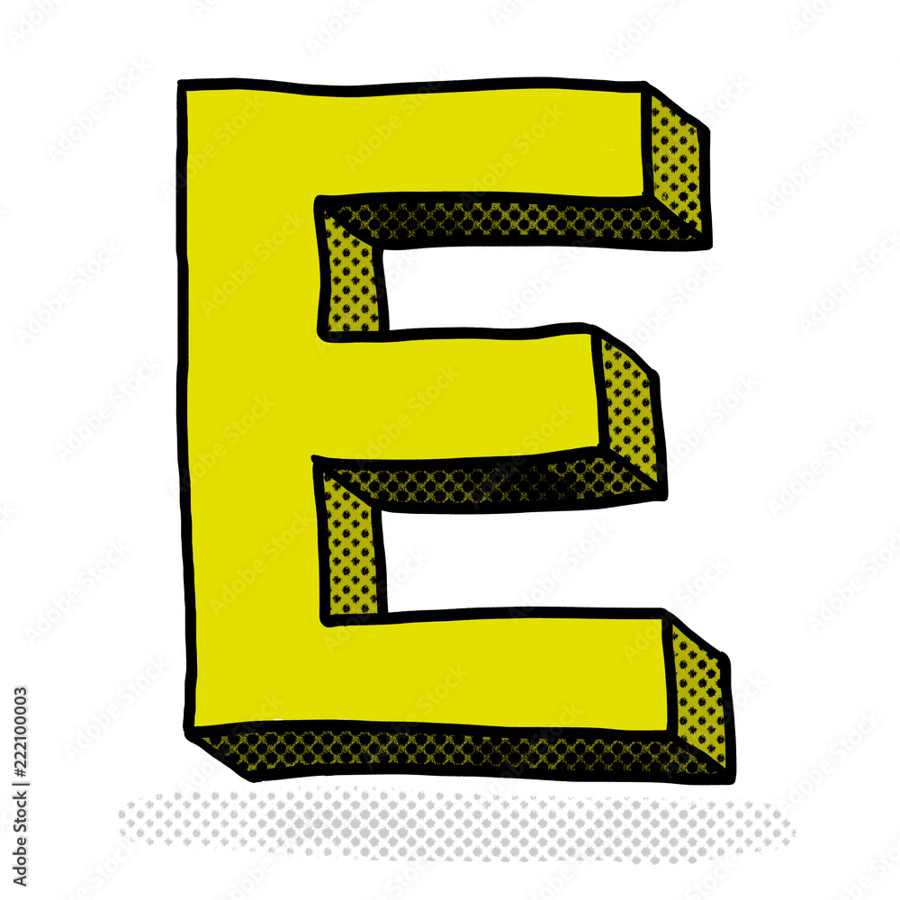 Buchstabe - E Buchstabe - E