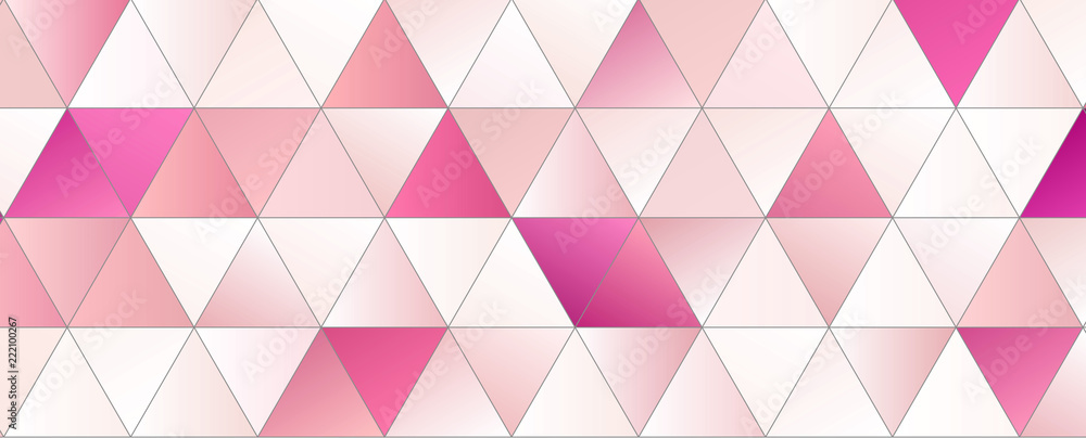 Fototapeta premium Triangular 3d, modern background