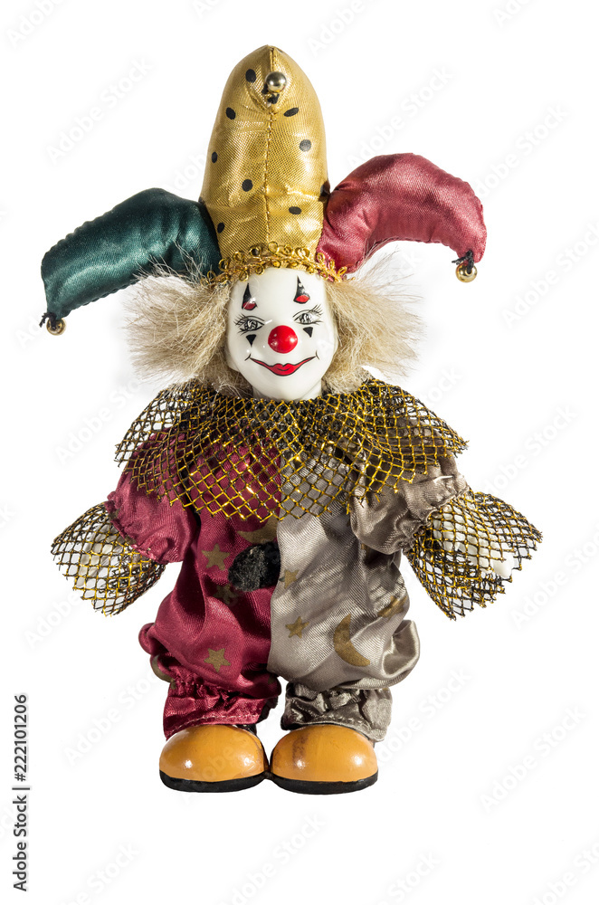 Porcelain Jester Doll Stock Photo Adobe Stock