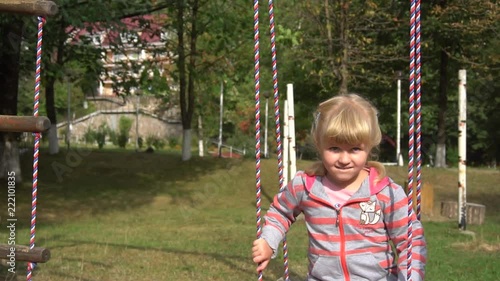 girl on the teeter-totter