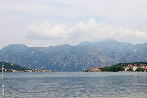 Kotor bay Montenegro landscape sea and mountains