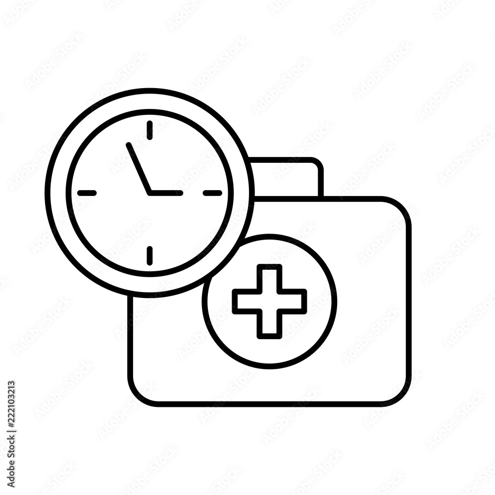 medical suitcase first aid emergency time clock medical suitcase first aid emergency time clock