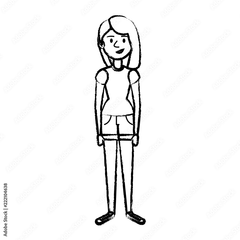 beautiful and young woman character beautiful and young woman character