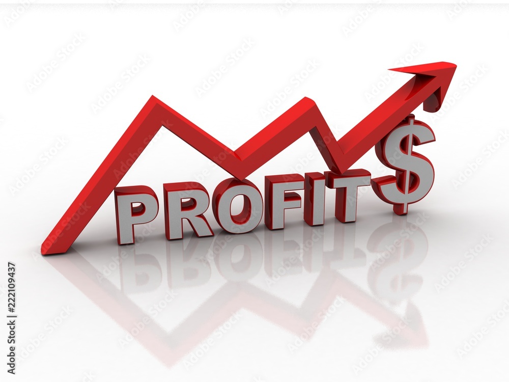 3d rendering Stock market online business concept. business Graph with dollar sign 3d rendering Stock market online business concept. business Graph with dollar sign