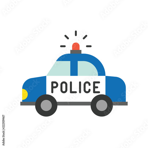police car, police related icon