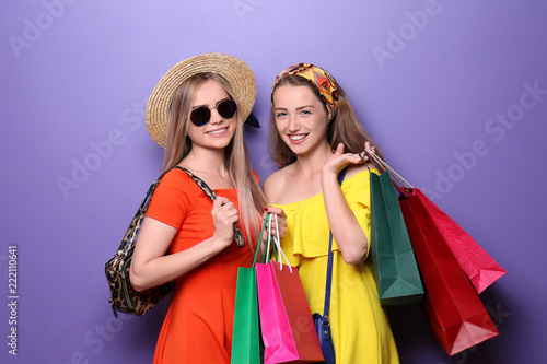 Beautiful young women with ...