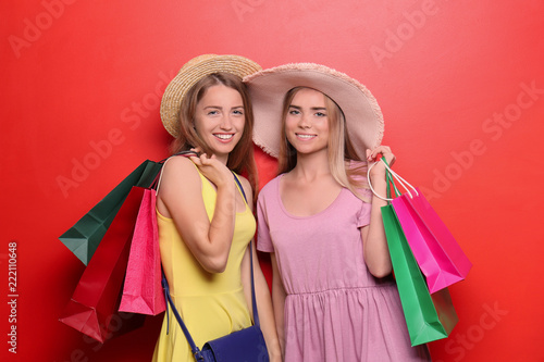 Beautiful young women with ...