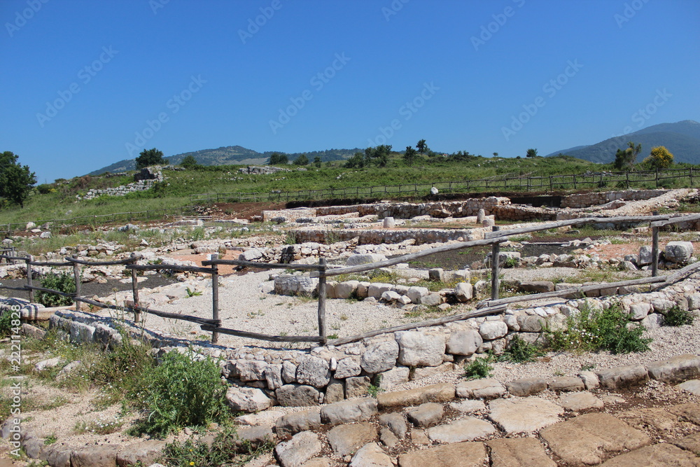 Latina Roma 995/5000 Archaeological site of the ancient city of Norba Latina (Norma ...