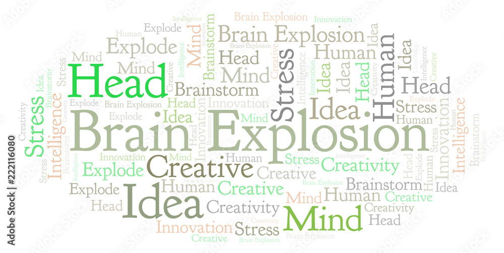 Brain Explosion word cloud. Brain Explosion word cloud.