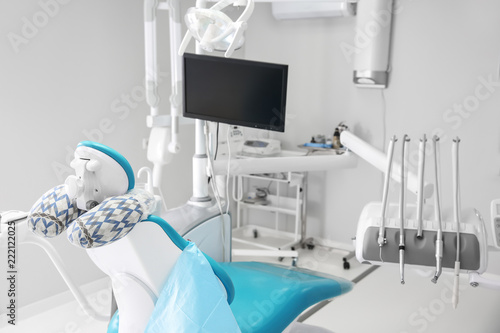 Equipment in modern dentist...
