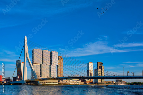 Rotterdam cityscape , Netherlands