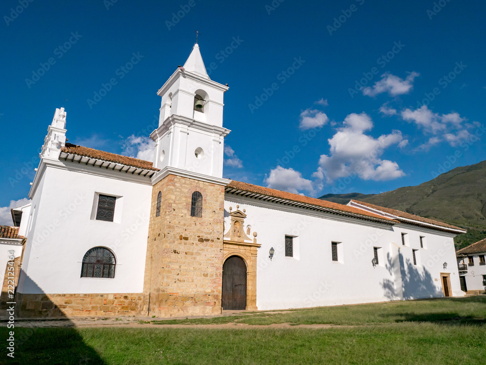 Colombia, Villa de Leyva, Church (Iglesia del Carmen)