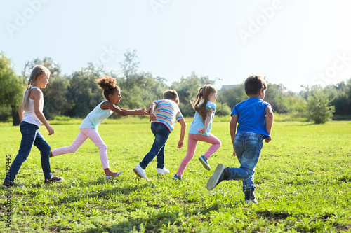 Cute little children playin...