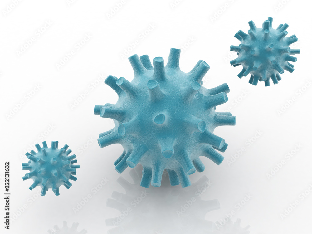 3d rendering Virus bacteria cells background
3d rendering Virus bacteria cells background