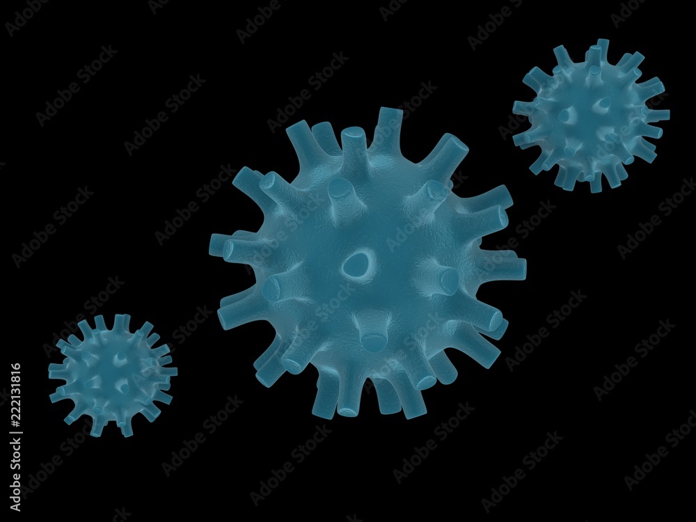 3d rendering Virus bacteria cells background
3d rendering Virus bacteria cells background