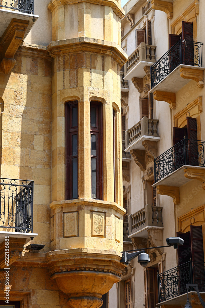 Obraz premium Downtown Beirut, Architectural Details
