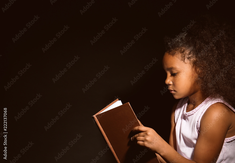 Little Black Girl Reading
