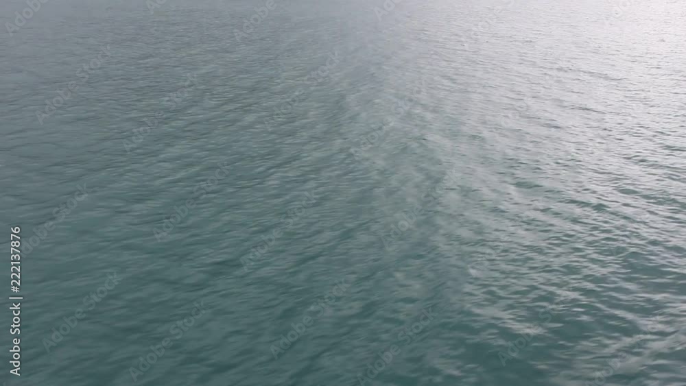 Norwegian Sea surface seen from a ferry in Norway Norwegian Sea surface seen from a ferry in Norway