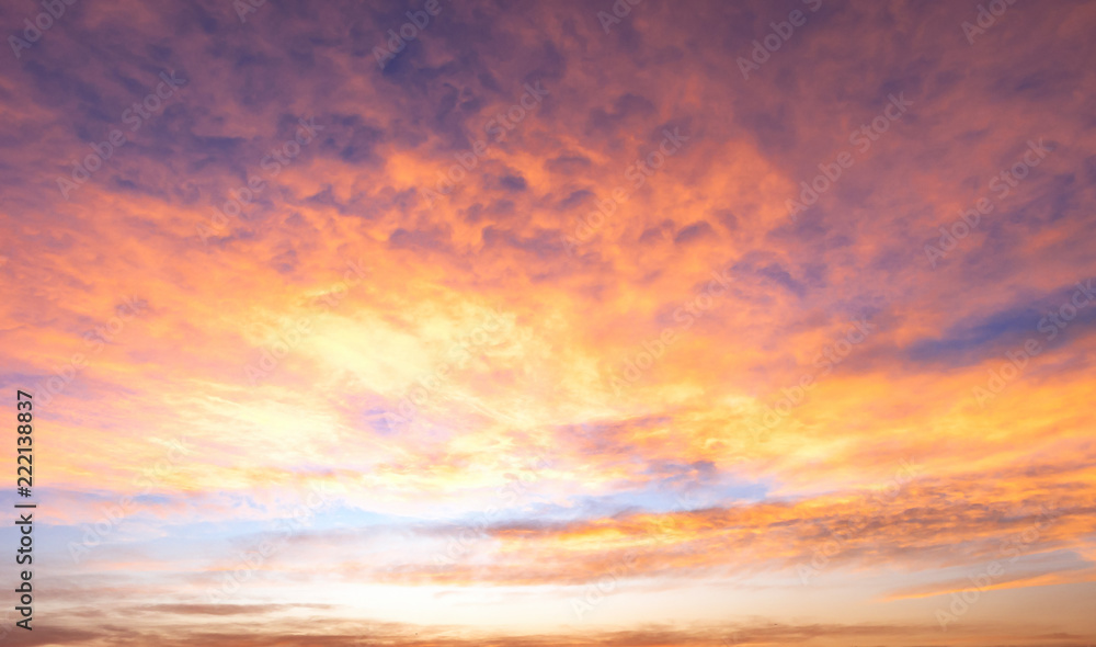 Season concept: Sky autumn sunrise background Season concept: Sky autumn sunrise background