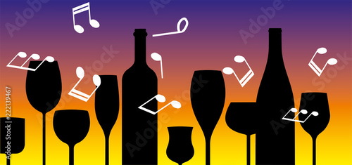 BOUTEILLES ET FETE