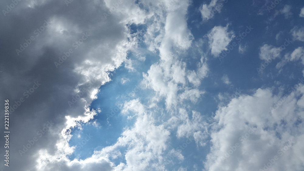 Obraz premium Clouds in the sky