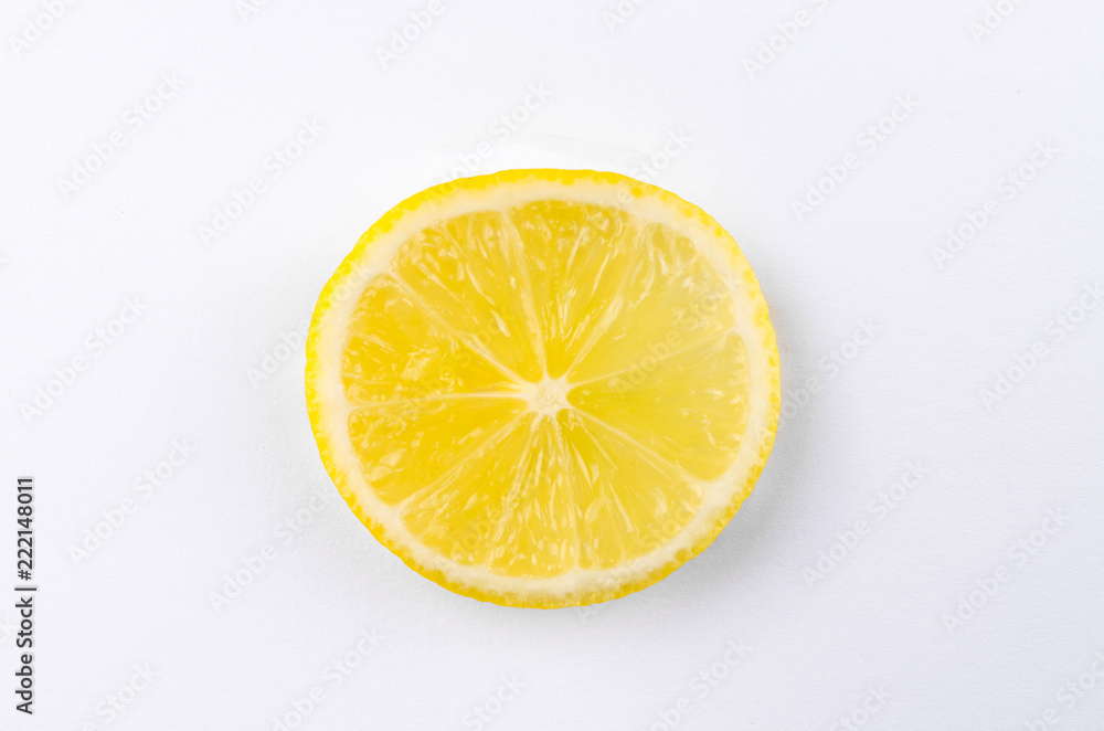 Sliced lemon isolated Sliced lemon isolated