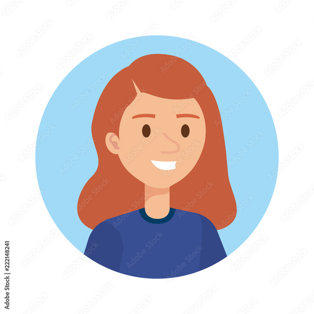 beautiful and young woman character beautiful and young woman character