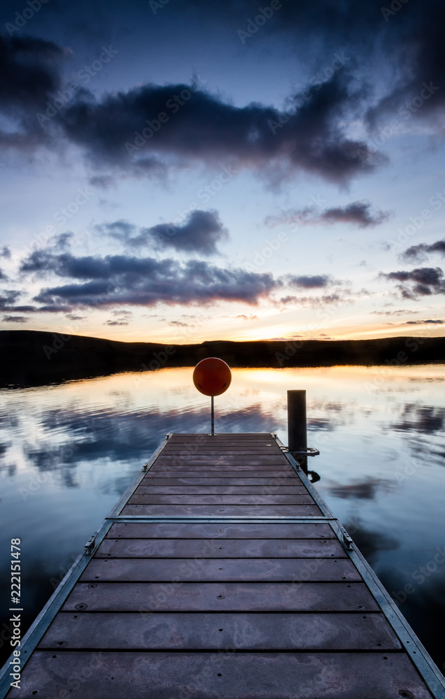 Fototapeta premium Lough Fea northern Ireland