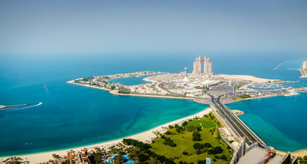 Fotobehang Abu Dhabi Marina Mall eiland Abu Dhabi  © Alexey Stiop