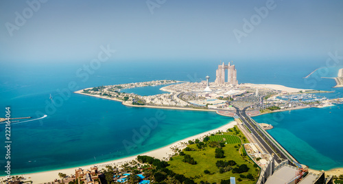 Marina Mall island in Abu Dhabi photo