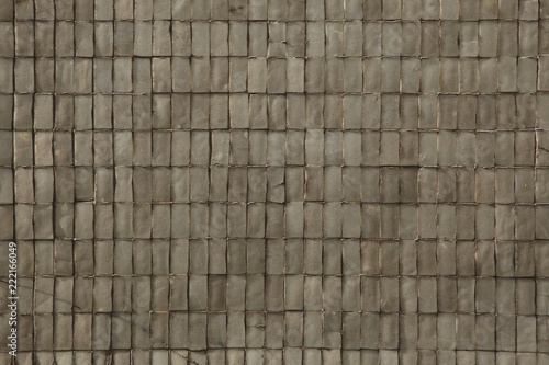 Ceramic facade tiles.