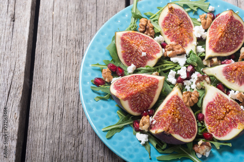 Figs autumn salad