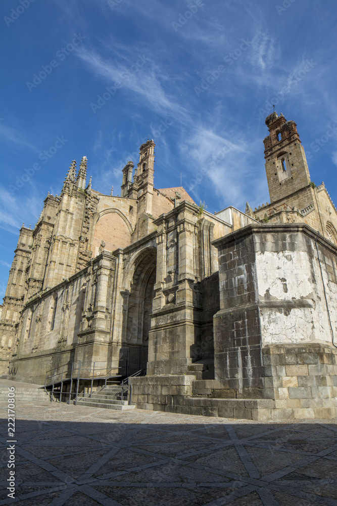  Catedral de   Plasencia, en la provincia de Caceres, España 