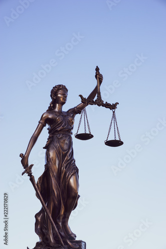 Legal law concept image. Scales of justice.