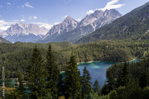 Hintersee mit Zugspitze im Hintergrund © hoch3fotografie