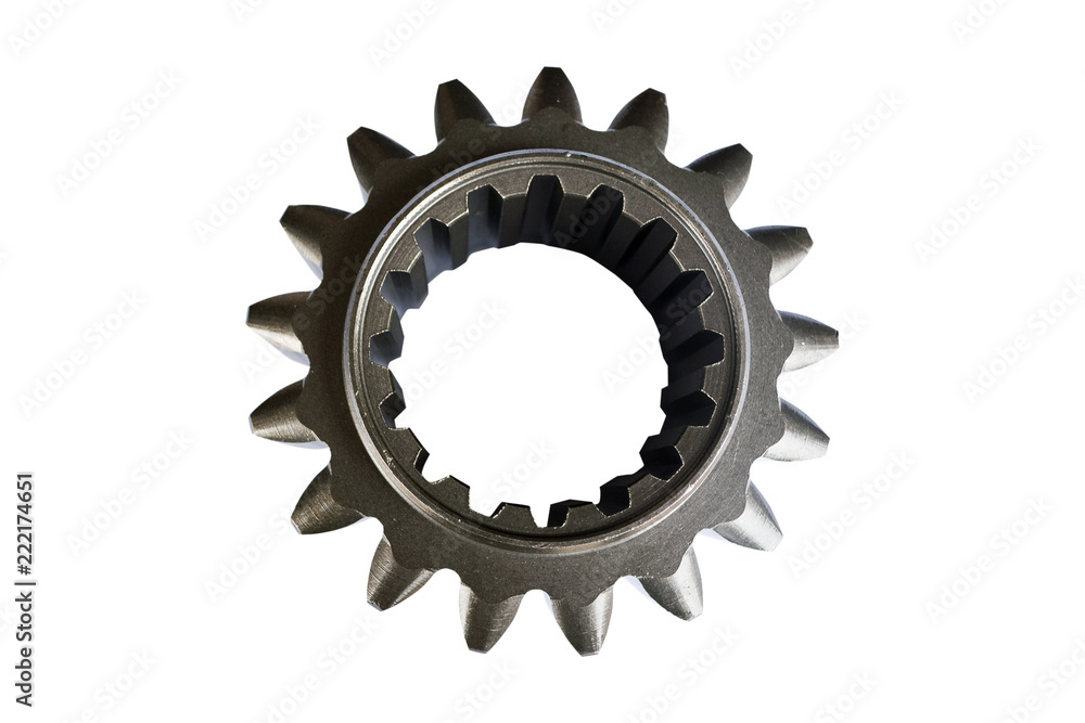 first gear and reverse gear sliding tractor on isolated white background first gear and reverse gear sliding tractor on isolated white background
