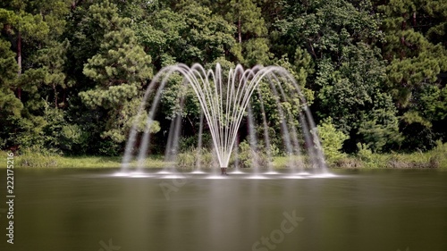 Fountain in a Pond